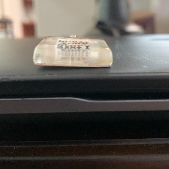 Necklace pendant 1” x 1” “Honor Your Story” w/ clear resin. Chain not included. - Picture 3 of 3